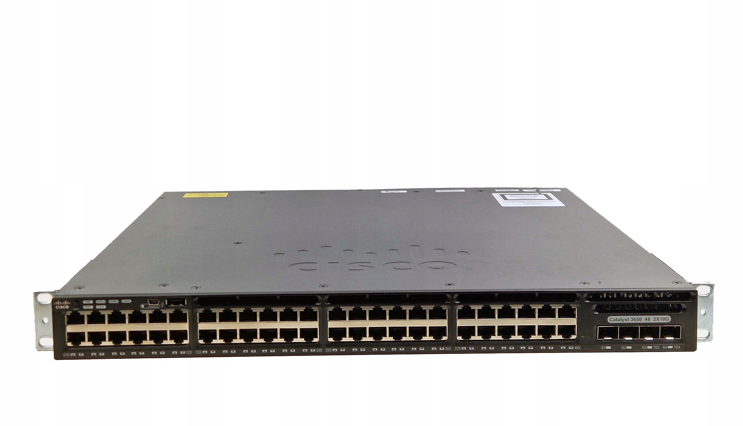 Switch Cisco 48 portowy zarządzany L3 PoE Gigabit Ethernet