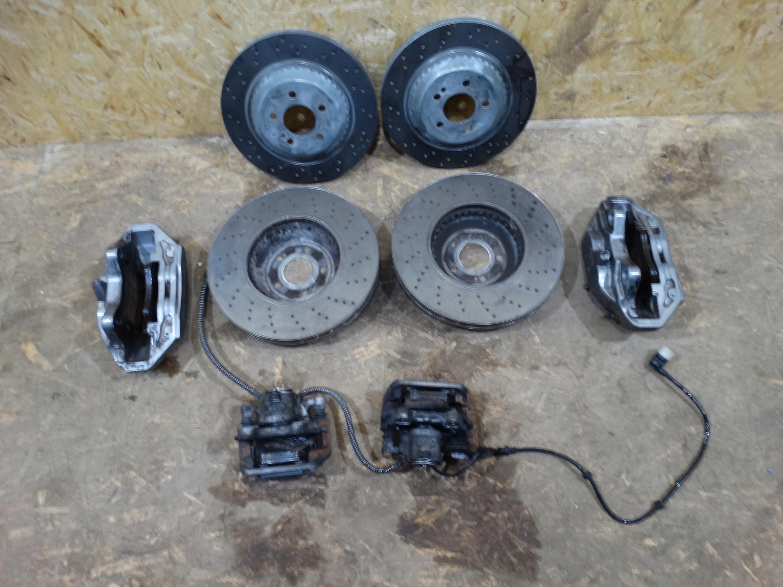 discs calipers KPL. MERCEDES S500 W217 W222 1
