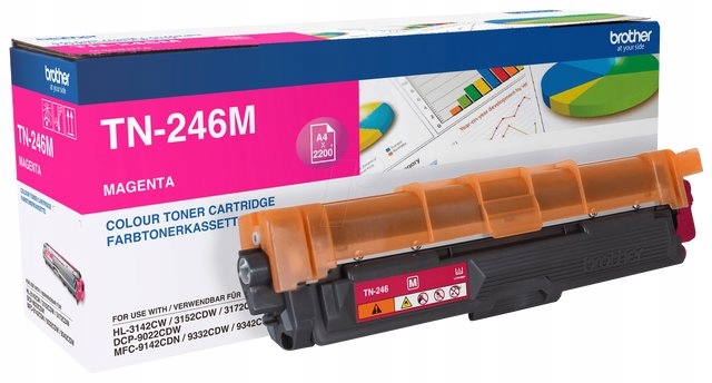 Toner Brother TN-246M purpurový (magenta)