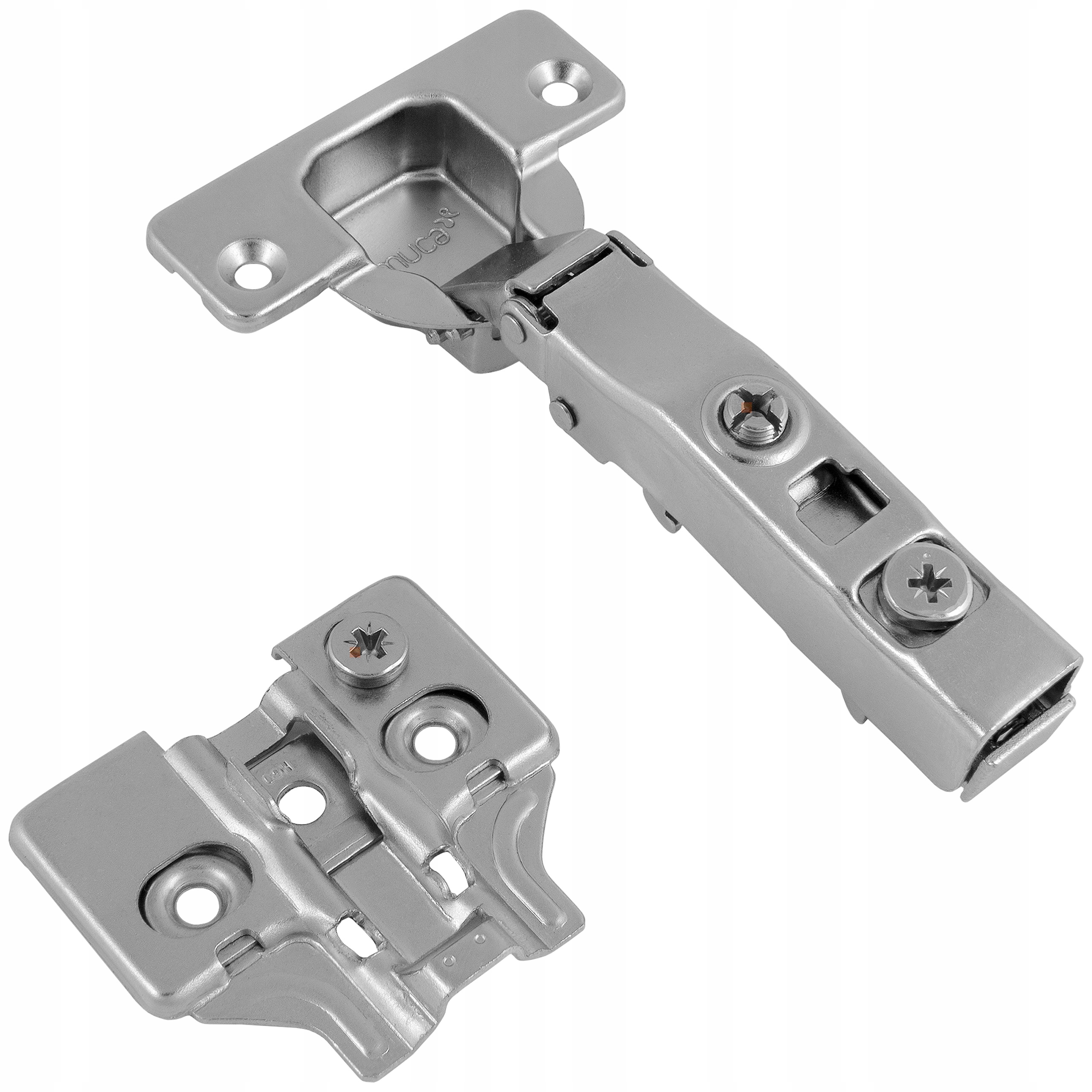 

Zawias meblowy nakładany Emuca X91N 3D