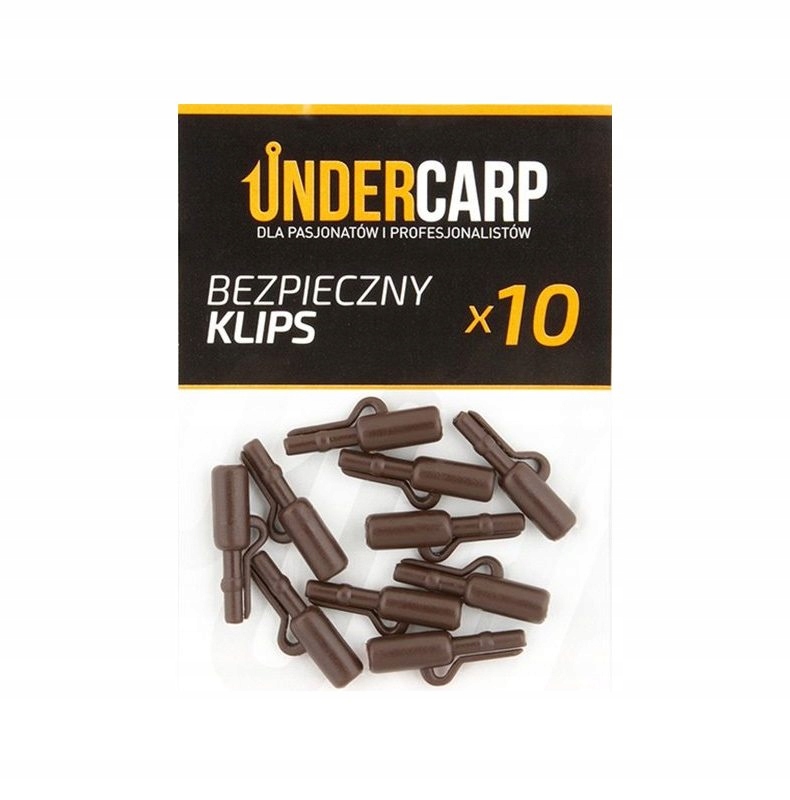 Under Carp bezpieczny klips brązowy