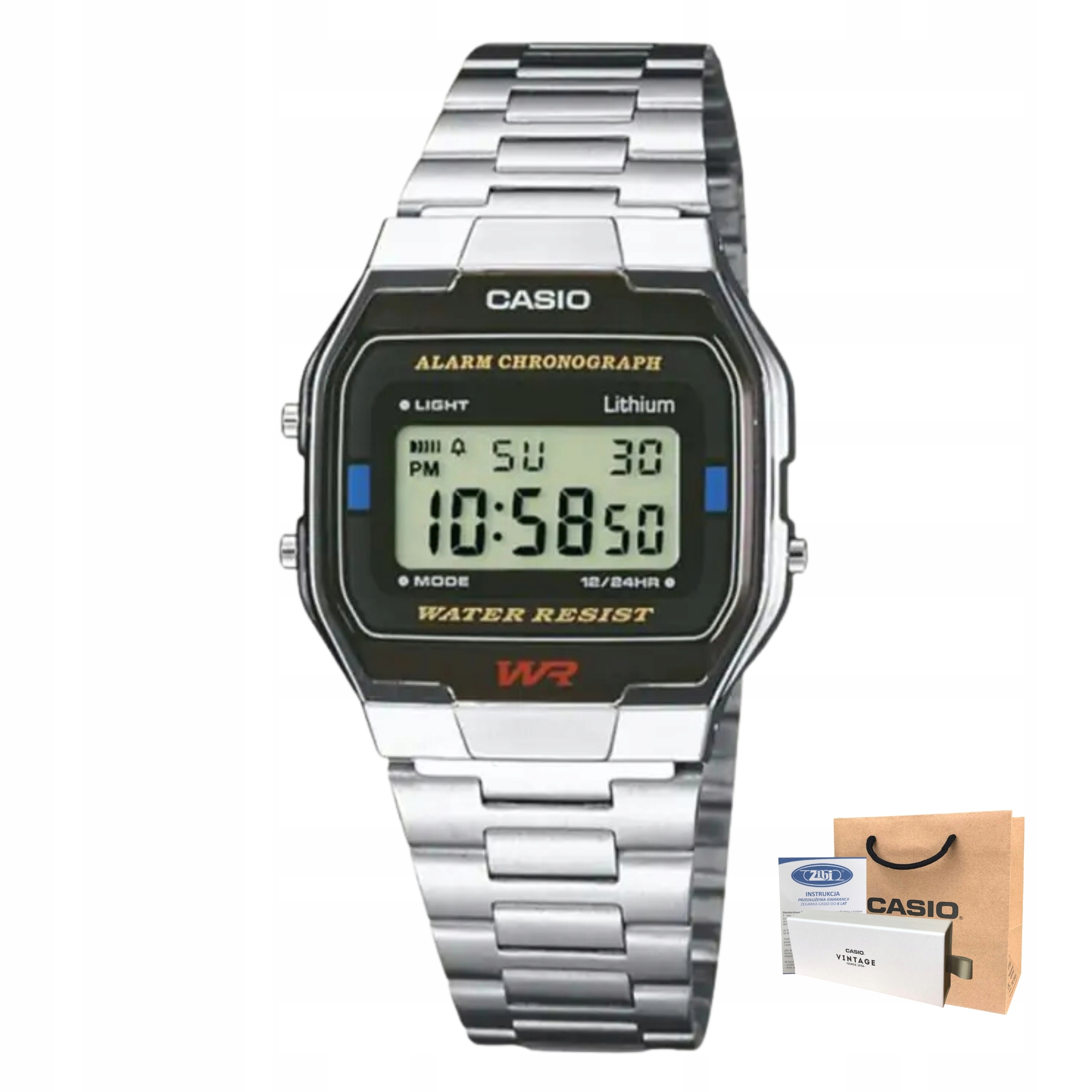 Zegarek Srebrny Zegarki męskie szare Największy wybór zegarków