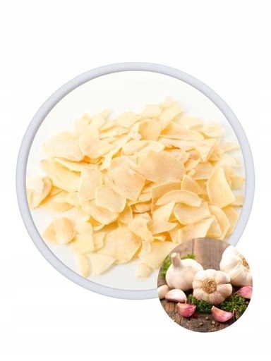4 x Česnek sušený s vločkami, plátky, koření, bez konzervantů, 200 g