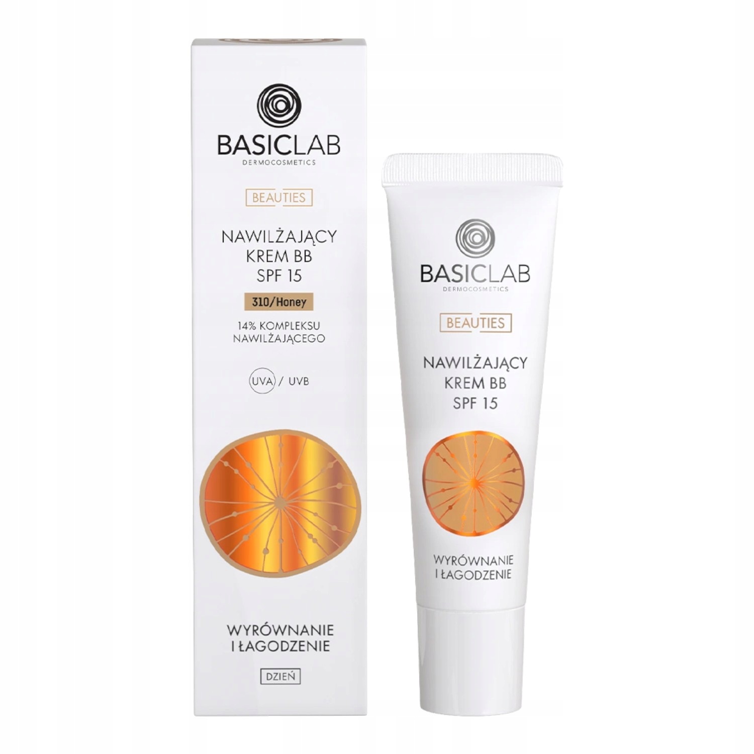 Basiclab Beauties Nawilżający krem Bb SPF15, 310 Honey