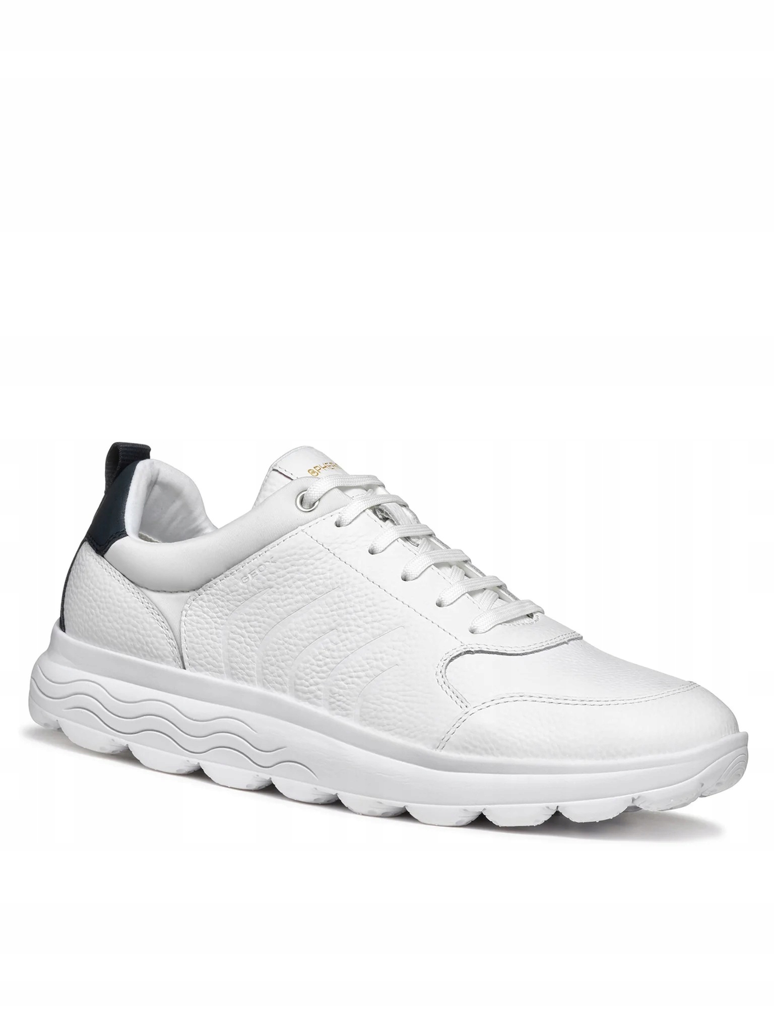 Geox Spherica Pánské Sportovní Boty Bílé S Vázáním 43 6IA