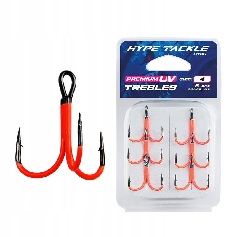 Kotwice Hype Tackle ST36 Uv #4 6szt