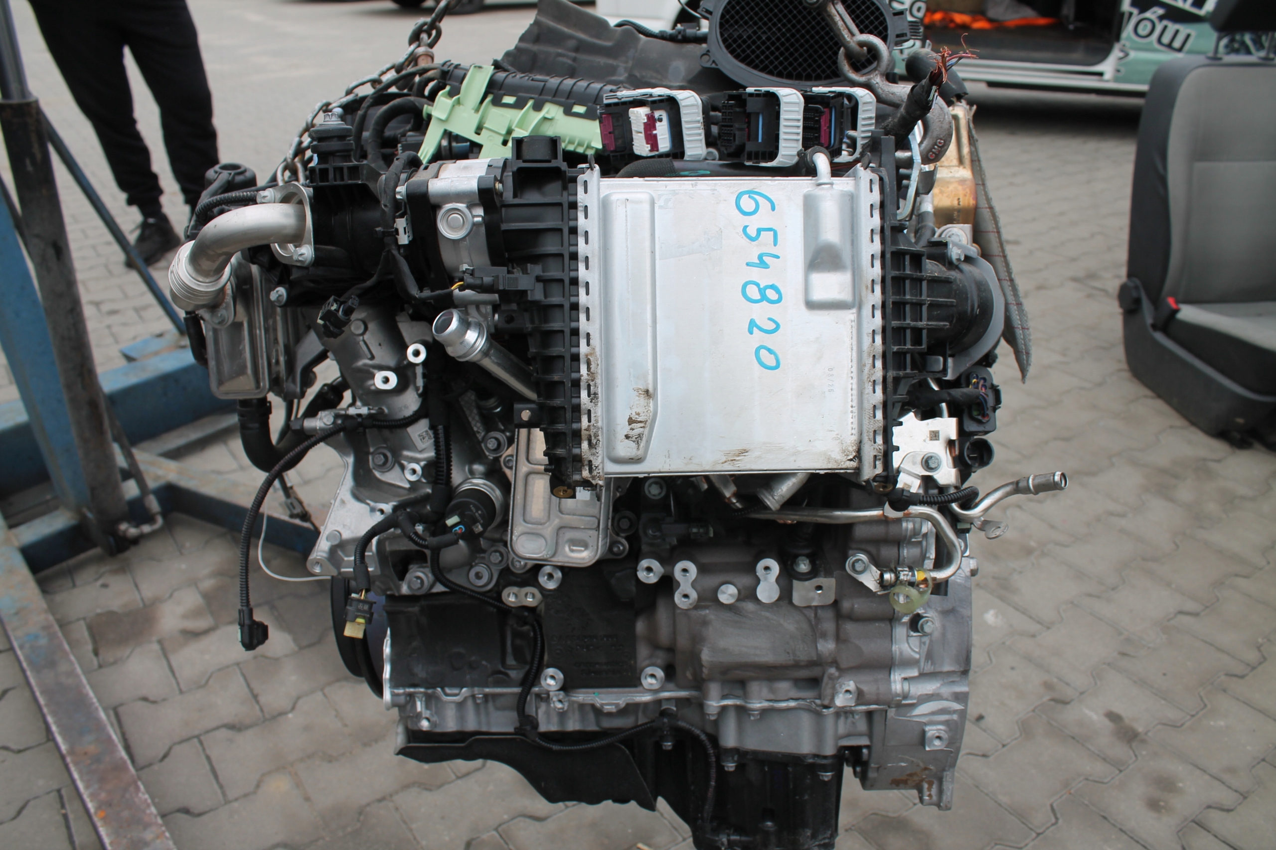 engine complete MERCEDES GLC 654820 JEDNO TURBO 7TYS KM