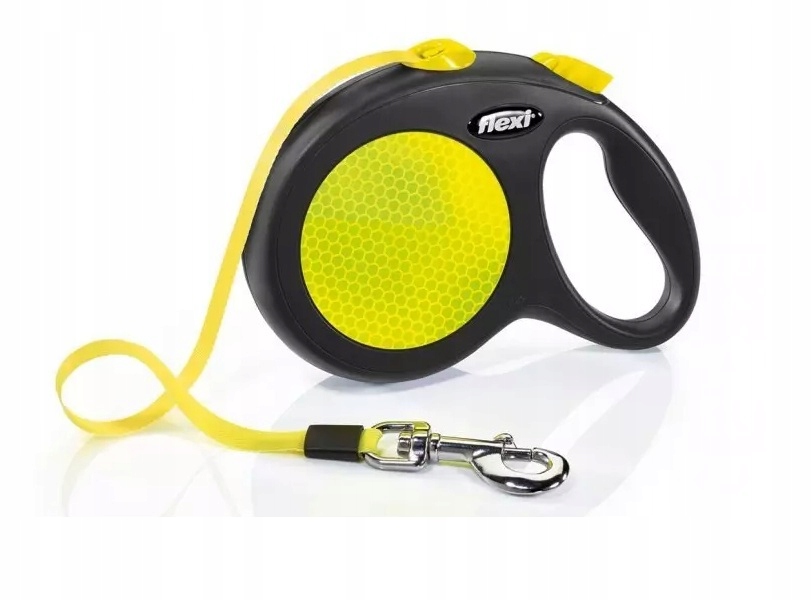 

Smycz taśma Flexi New Neon automatyczna 5m 50kg L