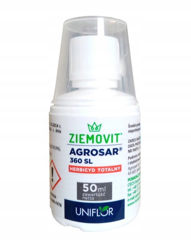 

Agrosar 360 Sl na Chwasty Korzenie 50ml Skuteczny