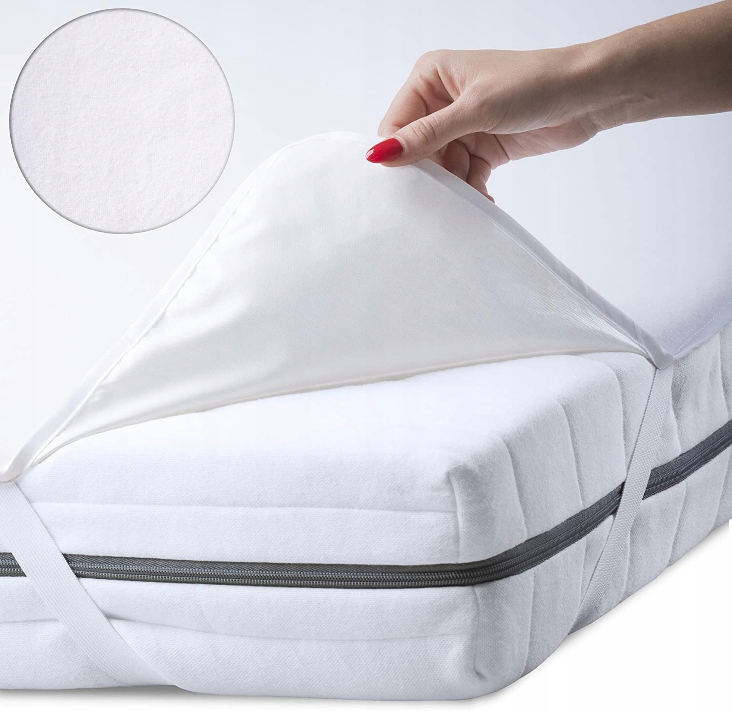 OCHRANIACZ NA MATERAC 80x200 PODKŁAD WODOODPORNY Stan opakowania oryginalne