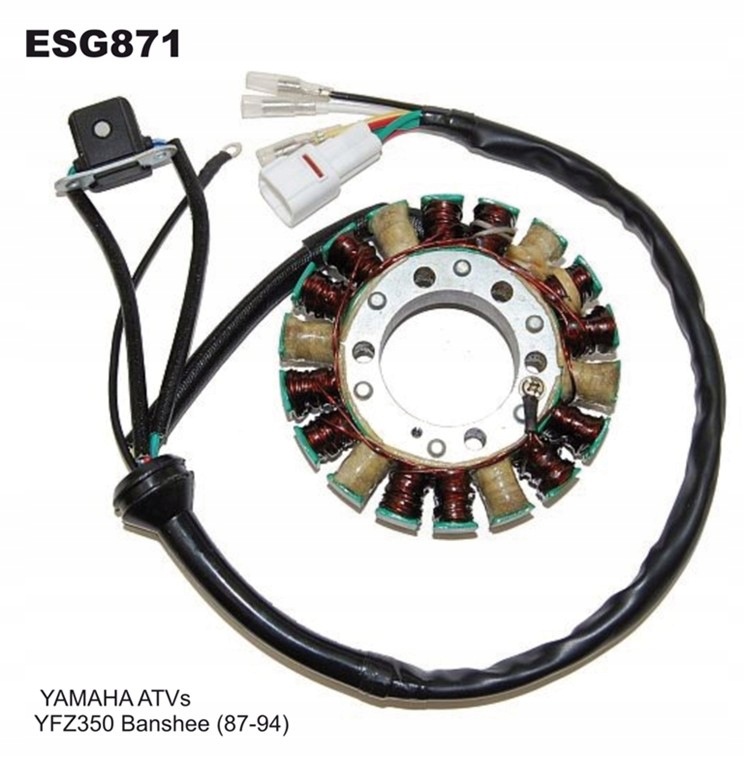 Electrosport Vinutie Alternátora (stator) Yamaha Yfz 350 Banshee (87-94)