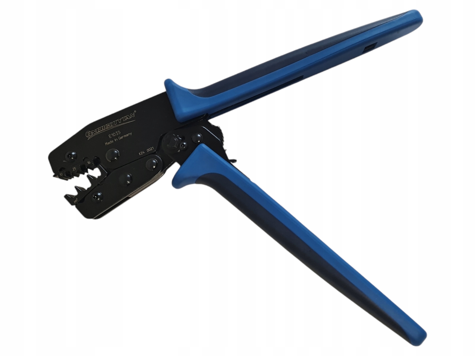 ZACISKARKA DO TULEJEK PRASKA DO KABLI 10-16-25 mm2 / ENERGOTYTAN GERMANY