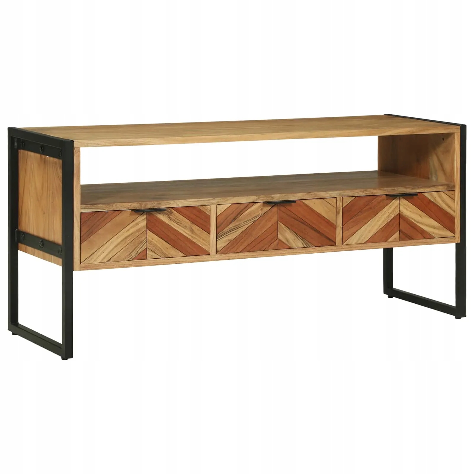 Szafka pod telewizor z szufladą Brązowy 100 x 35 x 50 cm