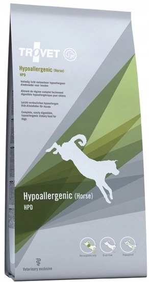Trovet Hpd Hypoallergenic Horse pro psa 3kg