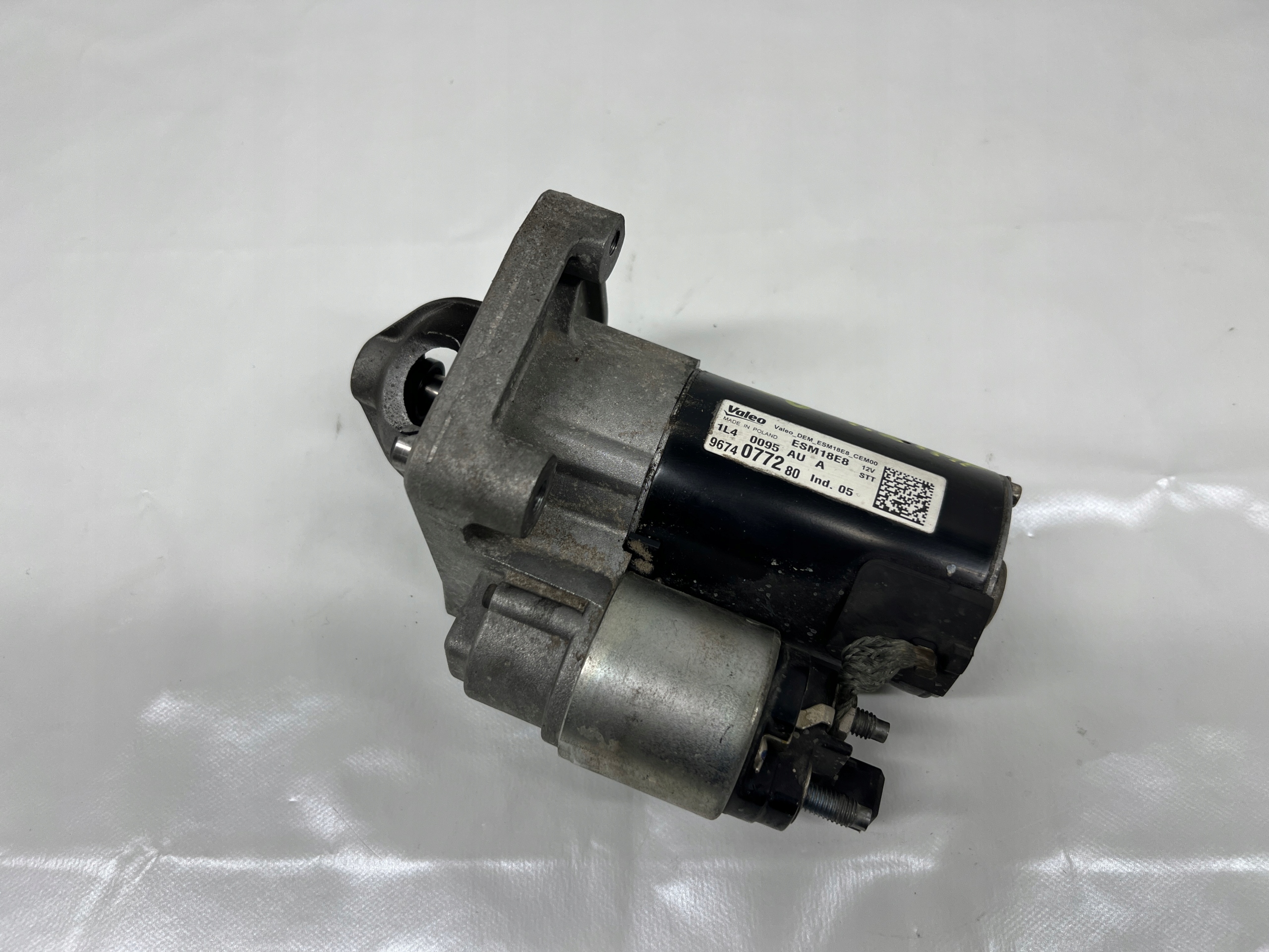 Peugeot 308 II T9 1.2 THP starter 9674077280