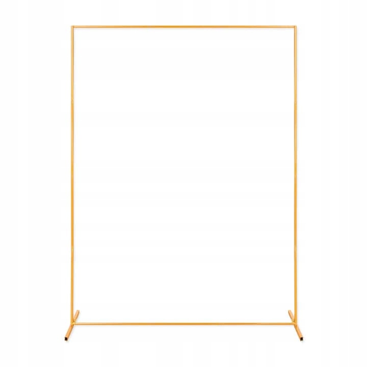 Stojan na balónky obdélník zlatý 160 x 210 cm