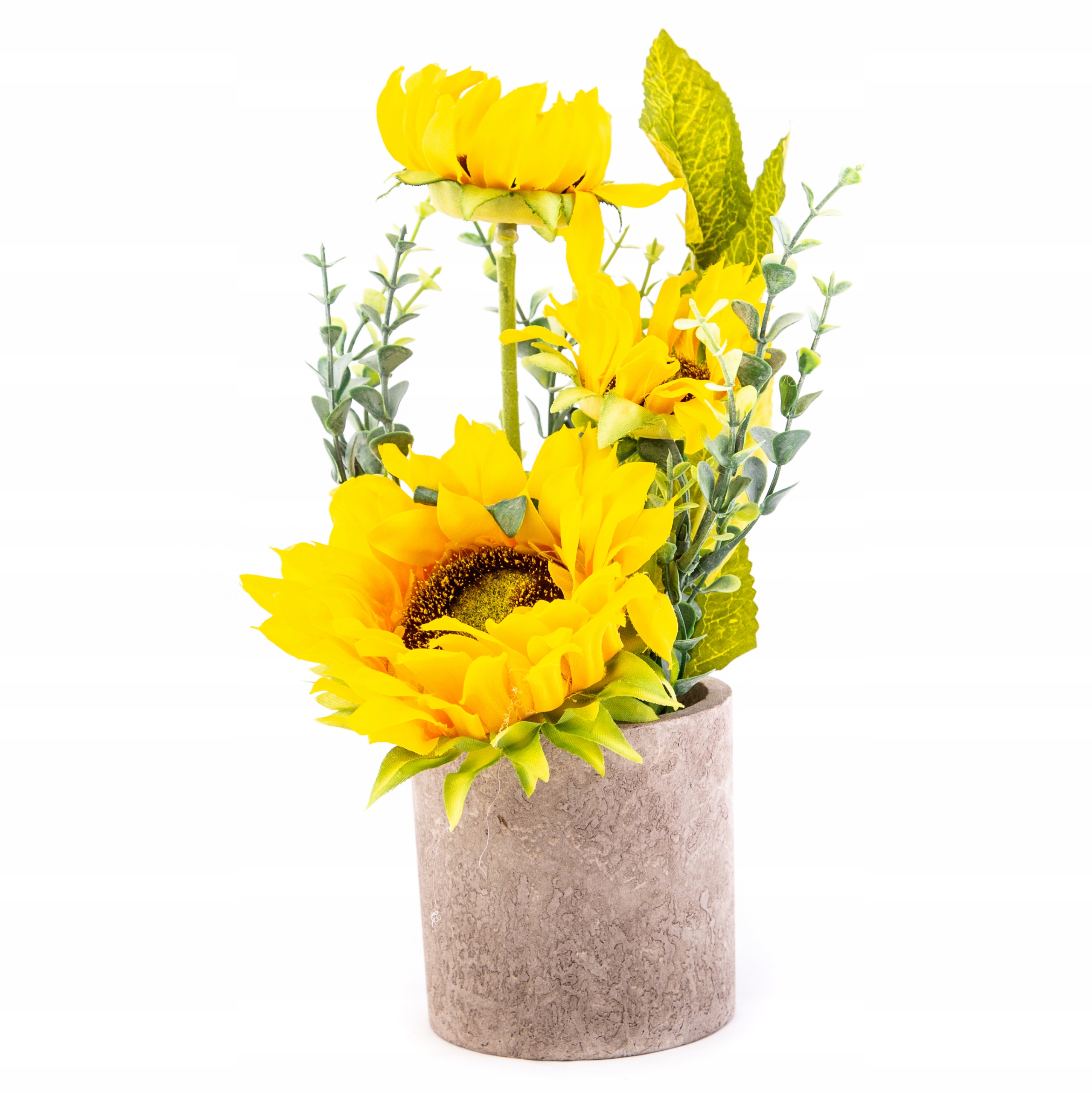 

Sztuczne Kwiaty Słonecznik W Doniczce 26CM