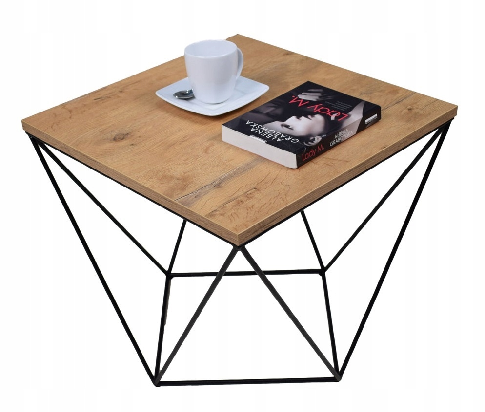 

stolik loft industrialny ława 50x50 lancelot 2K50