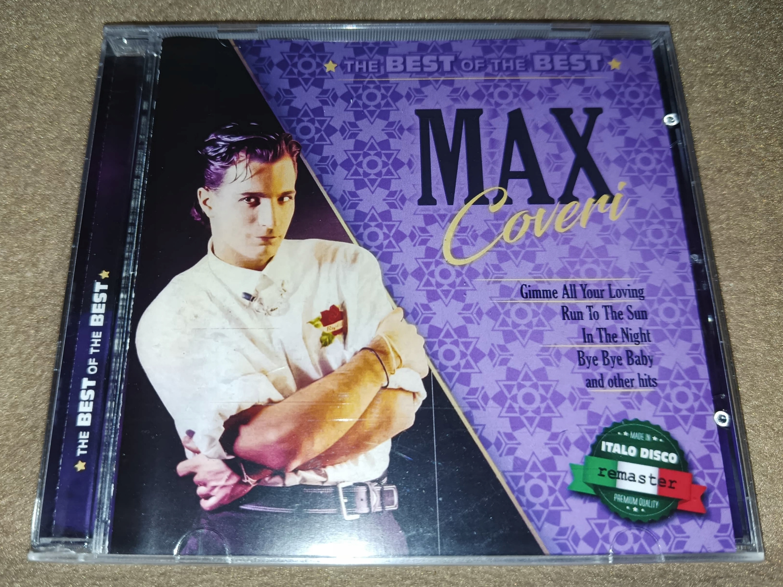 MAX COVERI The BEST of the BEST /CD-R Audio, REMASTER, ITALO, NOWY ...