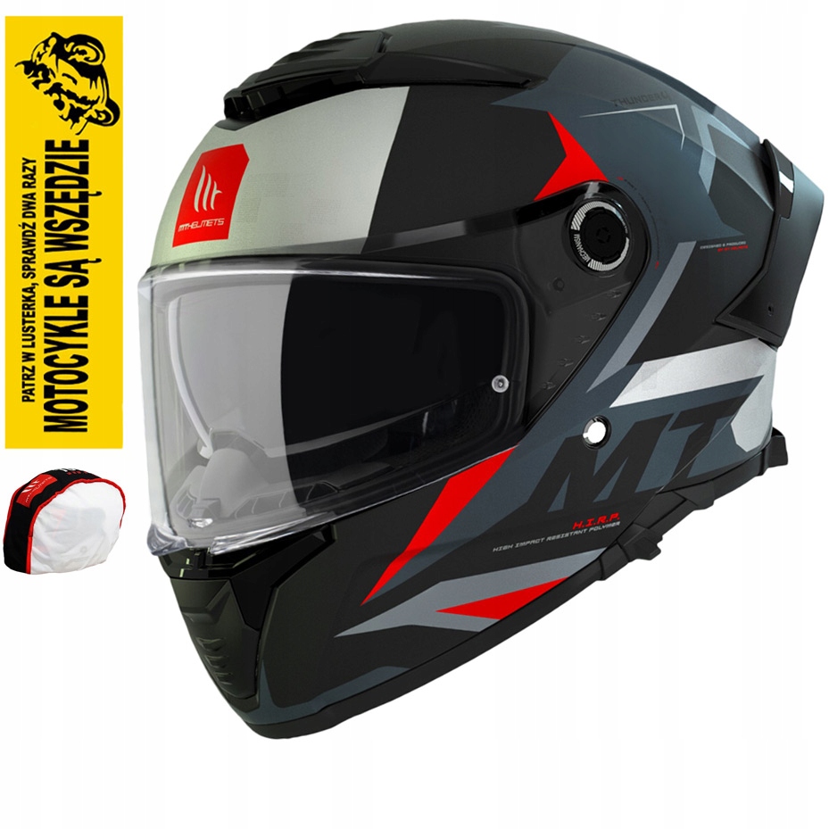 

Kask Motocyklowy Z Blendą Mt Thunder 4 Sv Exeo r L