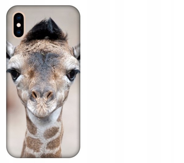 

Etui pokrowiec iPhone Xs Max Zyrafa smieszne