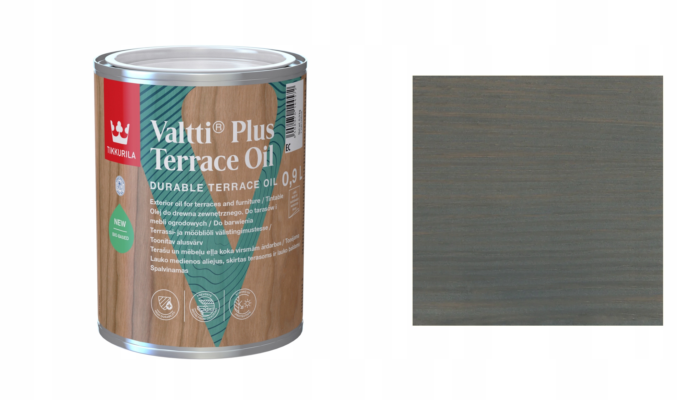 TIKKURILA VALTTI PLUS TERRACE OIL 0,9L 5143 OLEJ DO TARASÓW