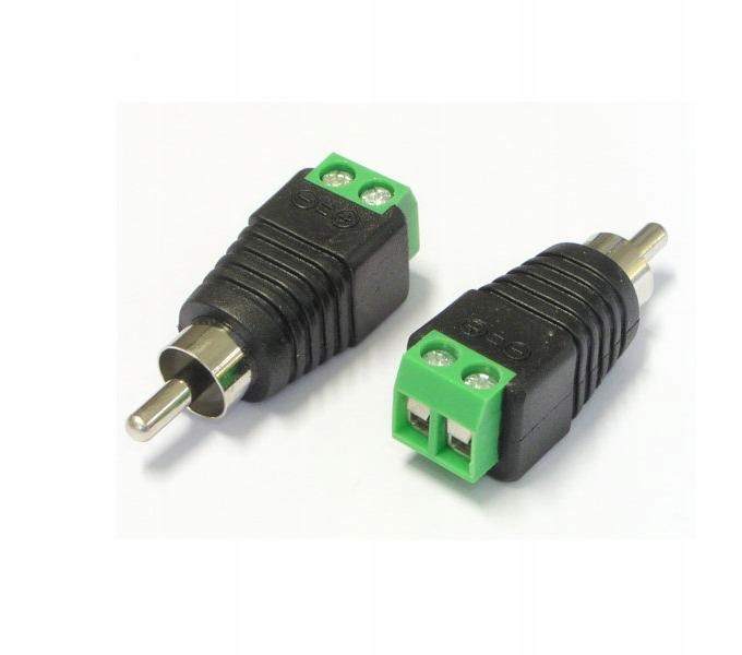 szybkozłącze ARK - wtyk RCA Chinch