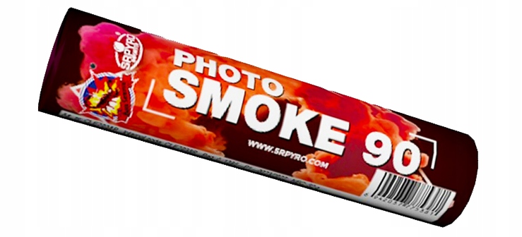 

Czerwona świeca dymna Photo Smoke 1 sztuka Srpyro