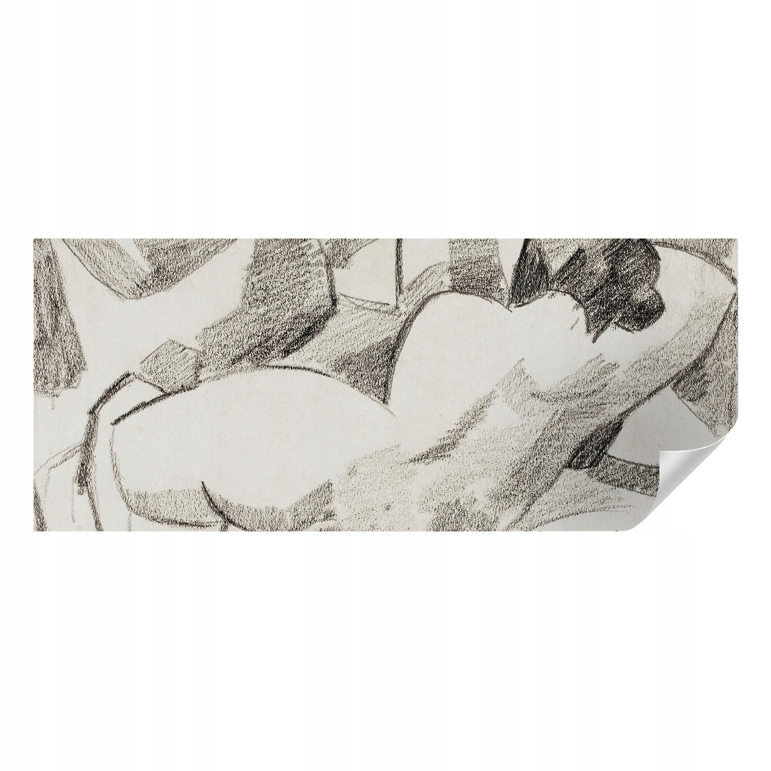 Tapeta Samolepicí Módní nástěnná 3D s lepidlem Ležící postava 250 x 104 cm