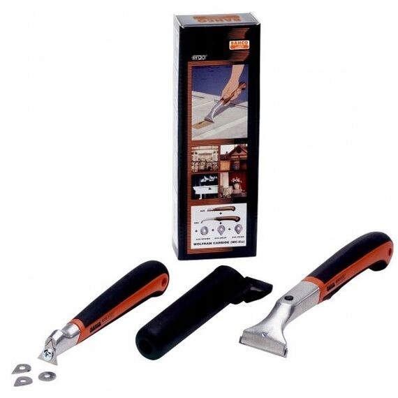 Bahco Scraper-set 2 set škrabiek 650 625, čepele Round+pear+drop