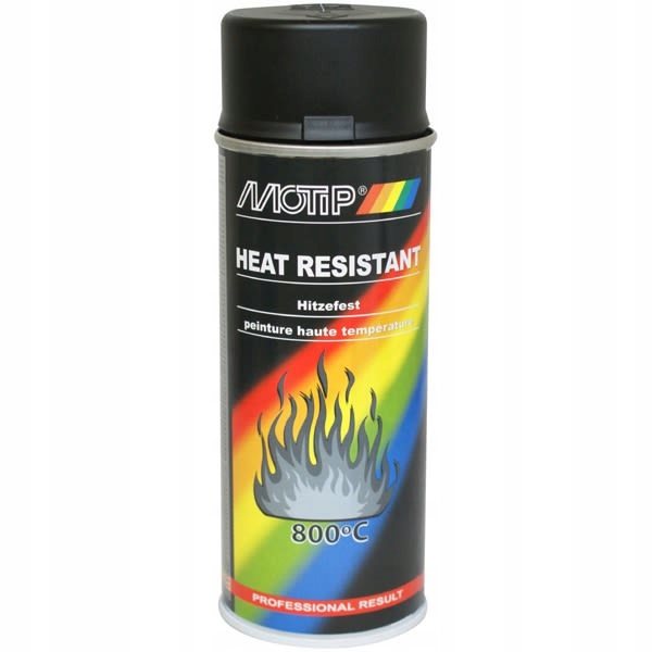 

Motip Lakier Żaroodporny 400ml Czarny Aż do 800°C