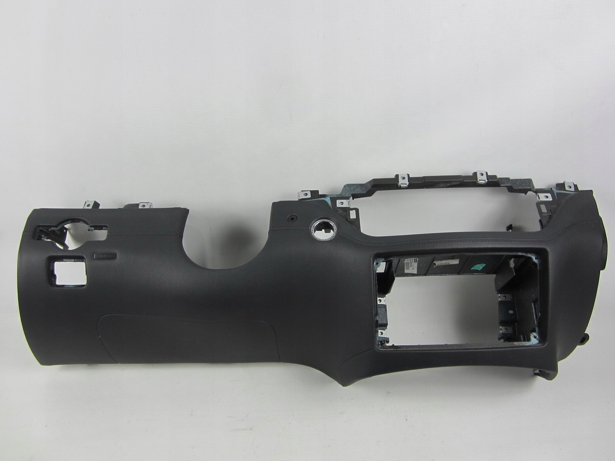 dashboard console airbag kolanowka leather black Mercedes W221 LIFT