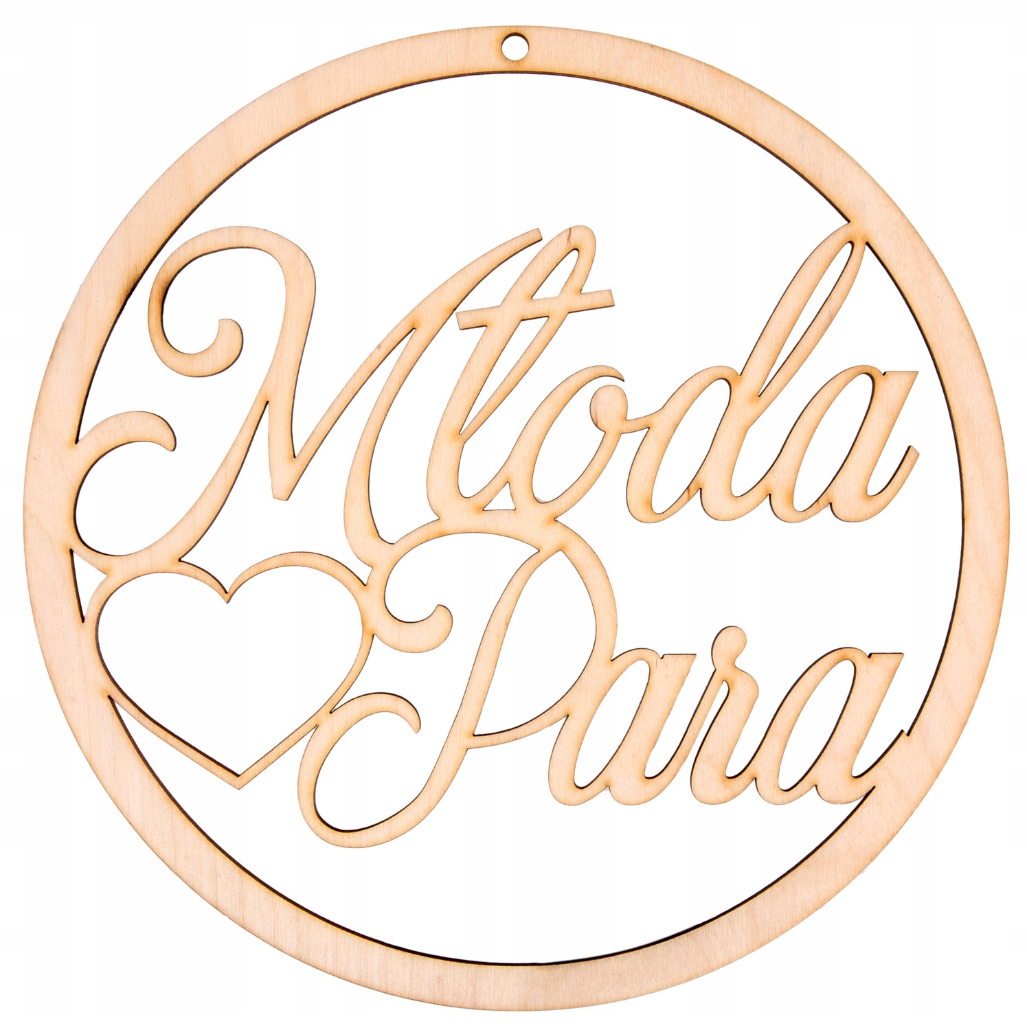 Obręcz ślubna PARA MŁODA 50cm dekoracje weselne