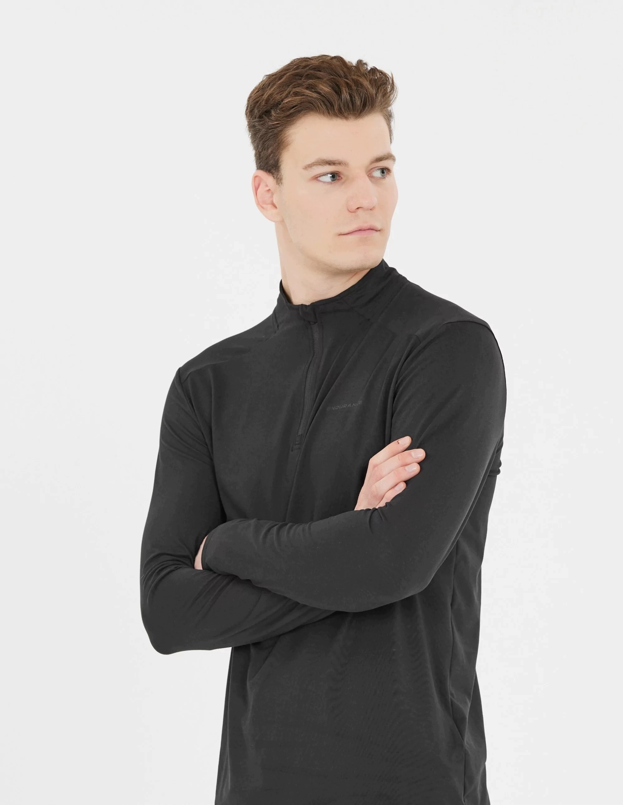 Endurance Armin bluza biegowa męska midlayer half zip szybkoschnąca XL