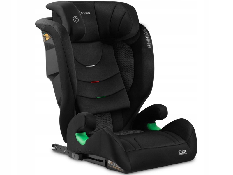 Fotelik samochodowy Nukido Louis Soft i-Size (15-36 kg) Czarny