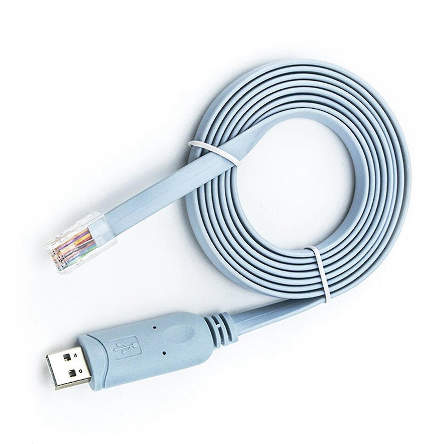 KABEL KONSOLOWY USB - RJ45 RS232 URZĄDZEŃ CISCO 3M ROUTER ACCESS POINTY