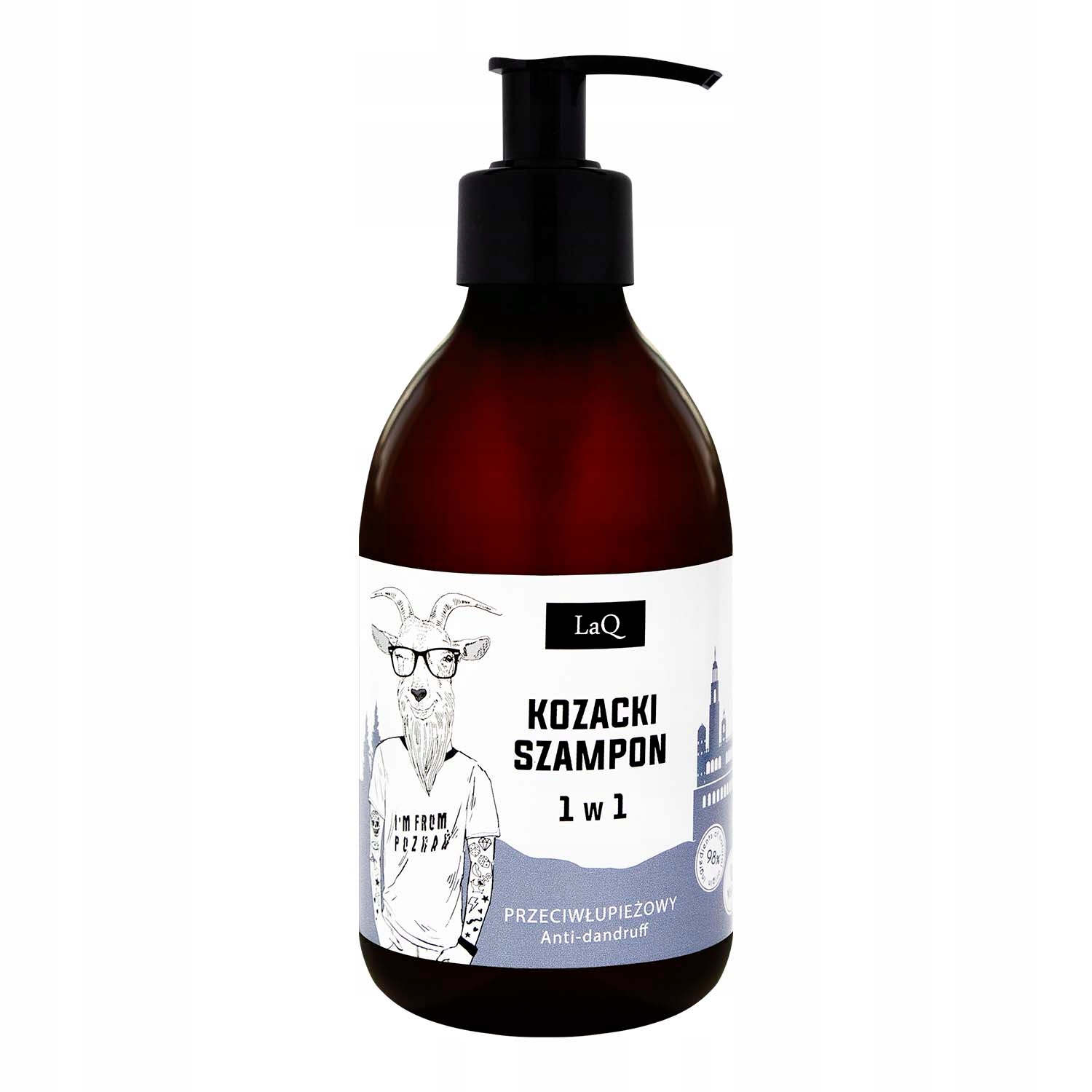 

Laq, Przeciwłupieżowy Szampon dla Mężczyzn, 300ml