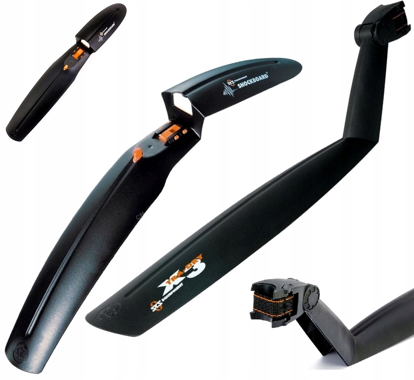 Blatníky Sks Shockboard X-Tra-Dry 26"-27,5" černé