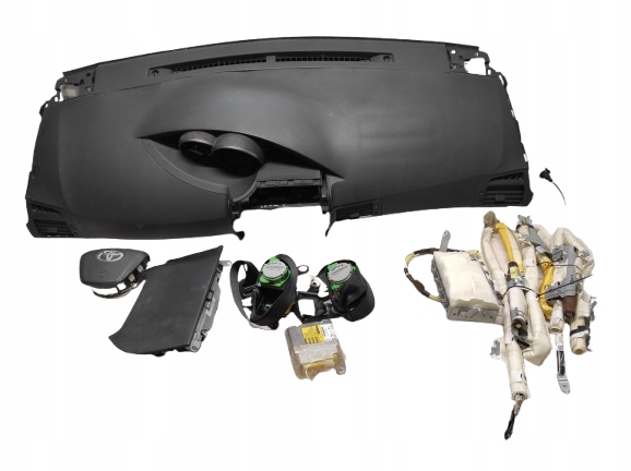 TOYOTA VERSO 09- DESKA KONSOLA PODUSZKI PASY MODUŁ