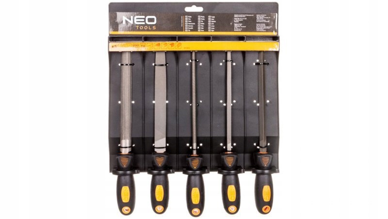 Напильники по металлу / набор из 5 шт./ 37-610