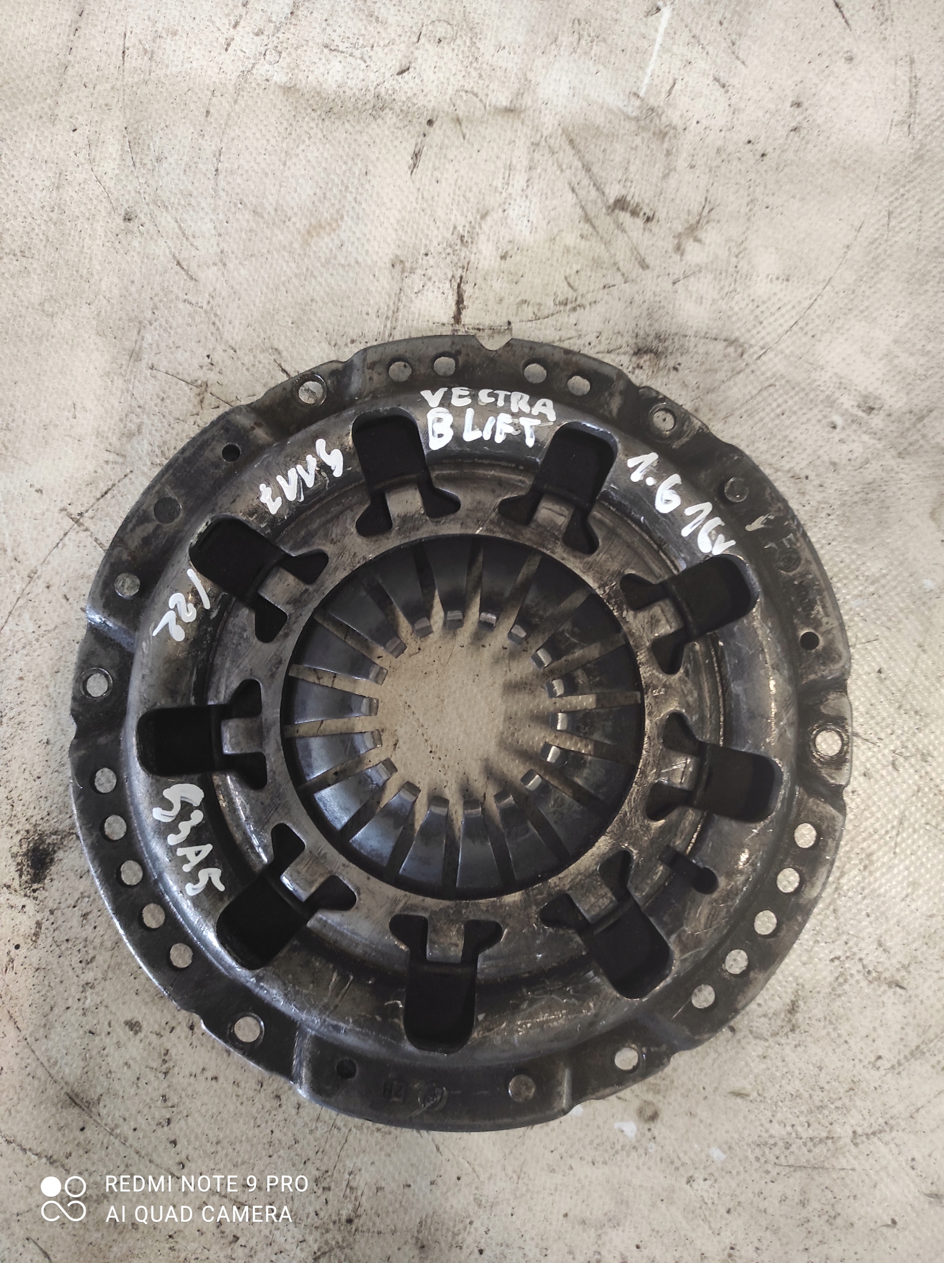de pression Embrayage Opel Vectra B lift 1.6 16v