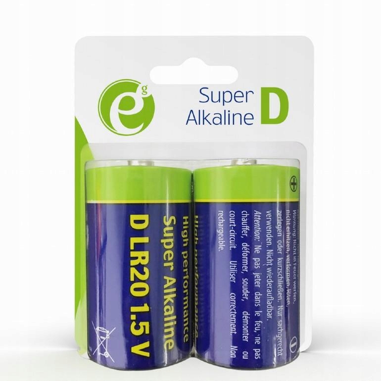 

Bateria alkaliczna LR20 (typ D), 1.5V, 2 sztuki