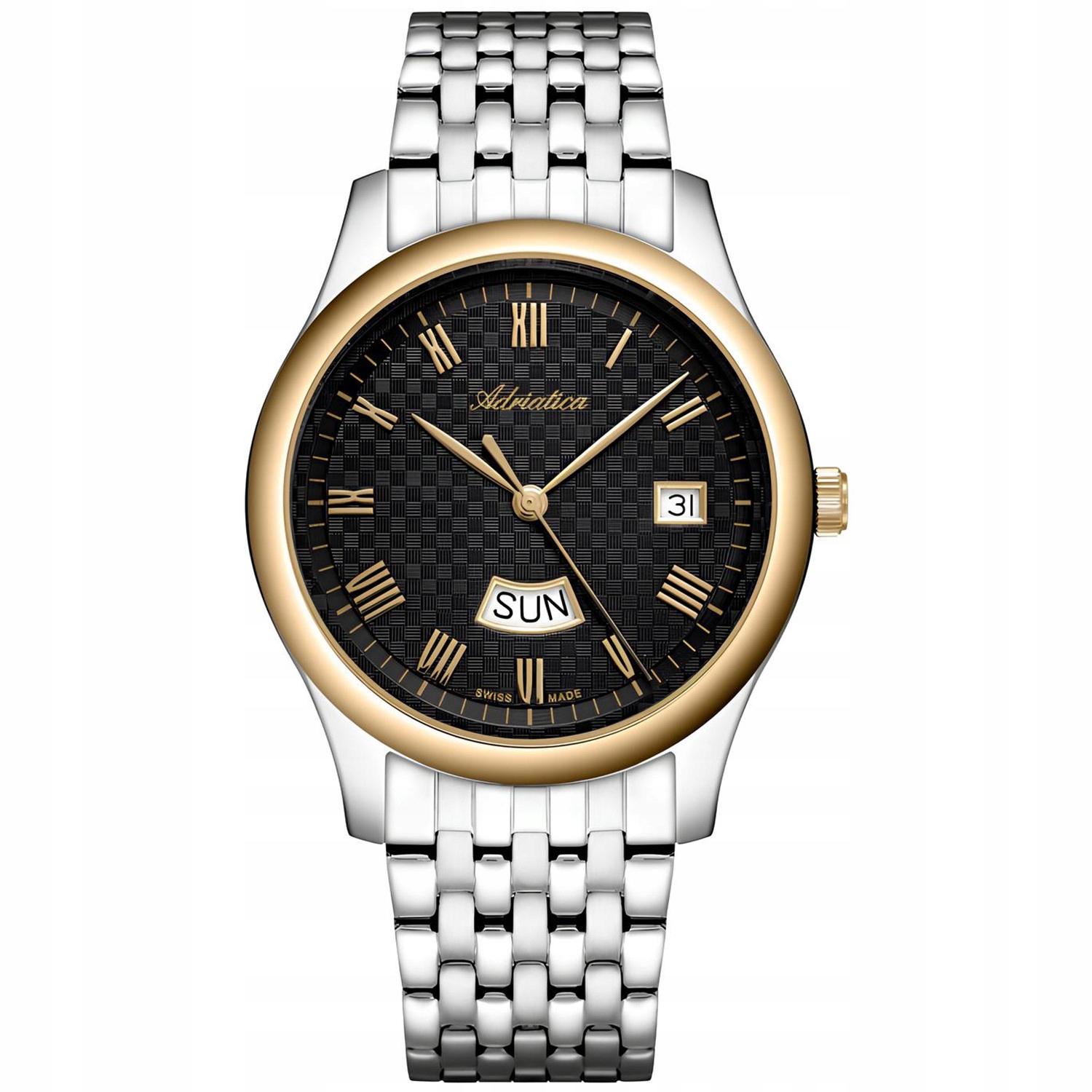 Pánské Hodinky Adriatica A1025.2166Q stříbrný náramek