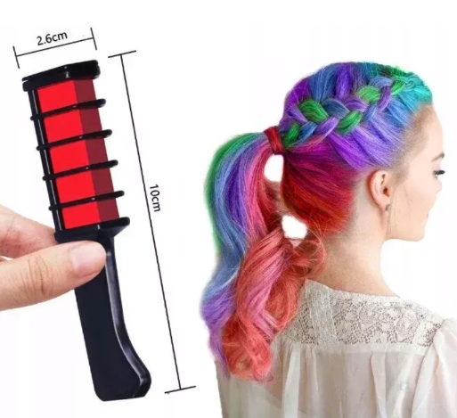 ZAPLATARKA do WARKOCZYKÓW + KREDA do KOLOROWANIA włosów MAŁA FRYZJERKA Szerokość produktu 15 cm