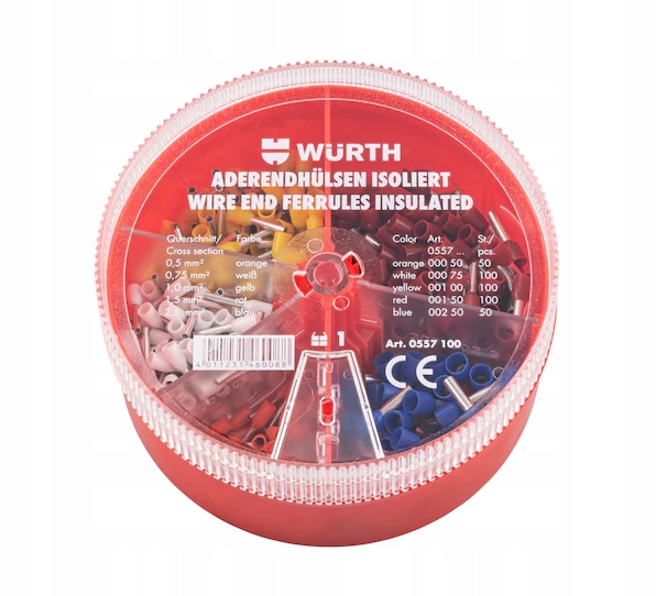 0557100 - WURTH разъем коннект. наконечник втулки op. 400pcs