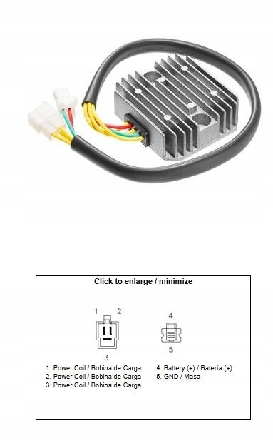 Regulátor Napätia Honda Xr 650 L '93-'17 (oem 31600-MY6-671) (12A) ()