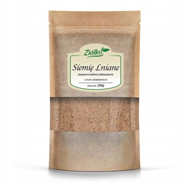 

Ziółko Siemię Lniane brązowe mielone 200 g