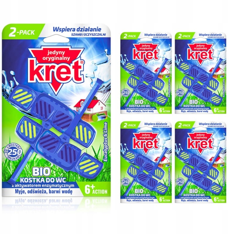 

Bio Kret Kostka Do Wc Eko Zawieszka Enzymy 10 szt