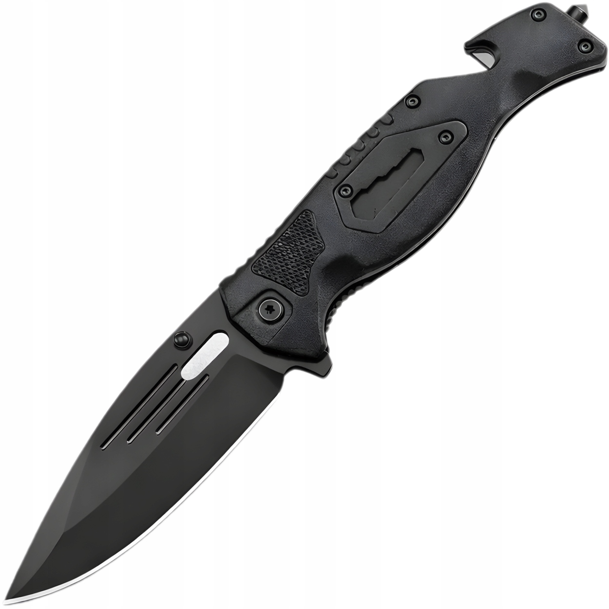 Składany nóż outdoorowy A3288 Czarny KP-39494