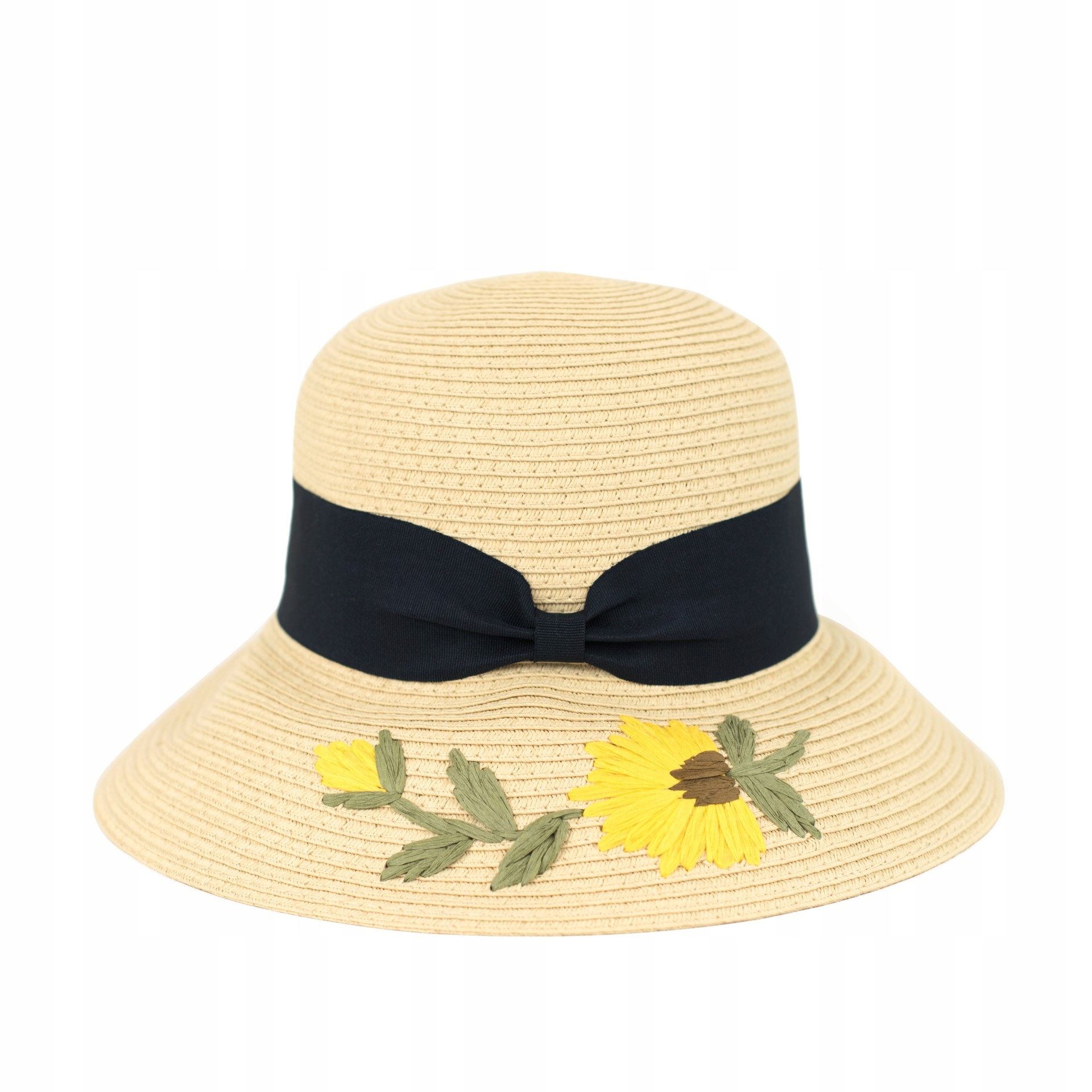 

Damski Kapelusz Letni Plażowy Bucket Kwiaty